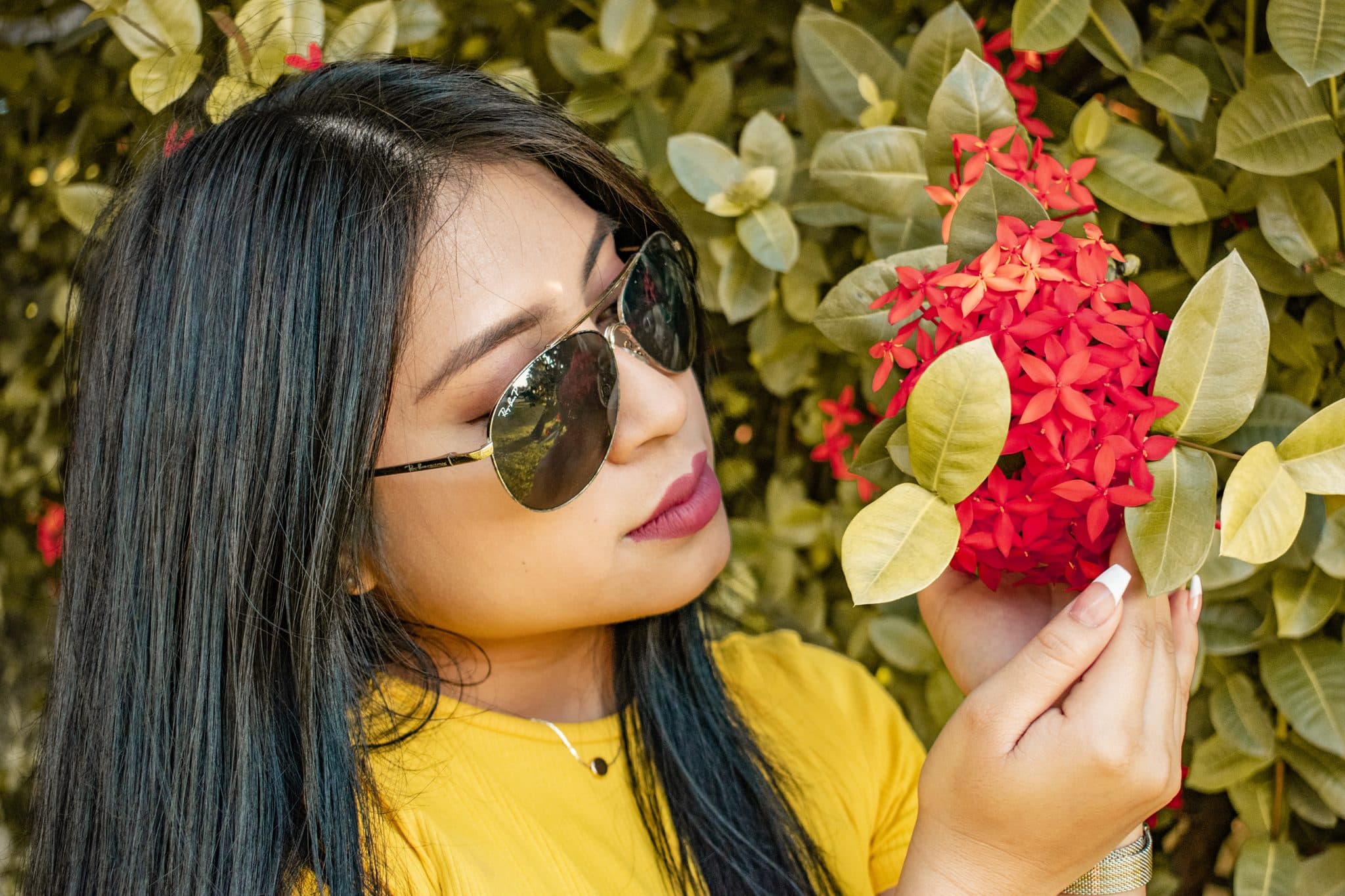 Fotografía de retrato en la naturaleza