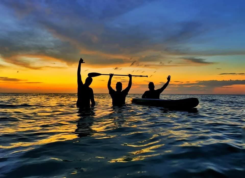 Fotografía a contra luz en el mar